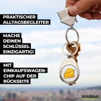 Schlüsselanhänger Adler Comic