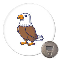 Magnet Adler Comic 59mm Kühlschrankmagnet