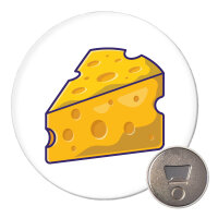 Magnet Käse Comic 59mm Kühlschrankmagnet