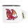 Emaille Tasse Drache Comic 300ml Vintage Emaille Becher
