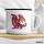 Emaille Tasse Drache Comic 300ml Vintage Emaille Becher