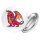 Button Drache Comic rund