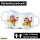Kaffeetasse Süßer Affe Comic 330ml