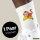 Unisex Socken Süßer Affe Comic Baumwolle