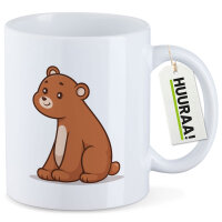 Kaffeetasse Bär Comic 330ml