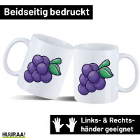 Kaffeetasse Traube Comic 330ml