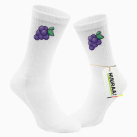 Unisex Socken Traube Comic Baumwolle