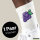 Unisex Socken Traube Comic Baumwolle