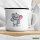 Emaille Tasse Elefant Comic 300ml Vintage