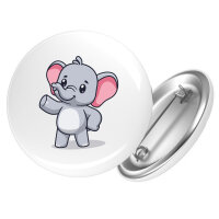 Button Elefant Comic