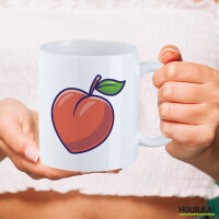 Kaffeetasse Pfirsich Comic 330ml