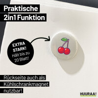 Magnet Kirsche Comic 59mm Kühlschrankmagnet