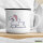 Emaille Tasse Hase Comic 300ml Vintage