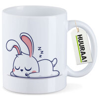 Kaffeetasse Hase Comic 330ml