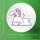 Button Hase Comic rund