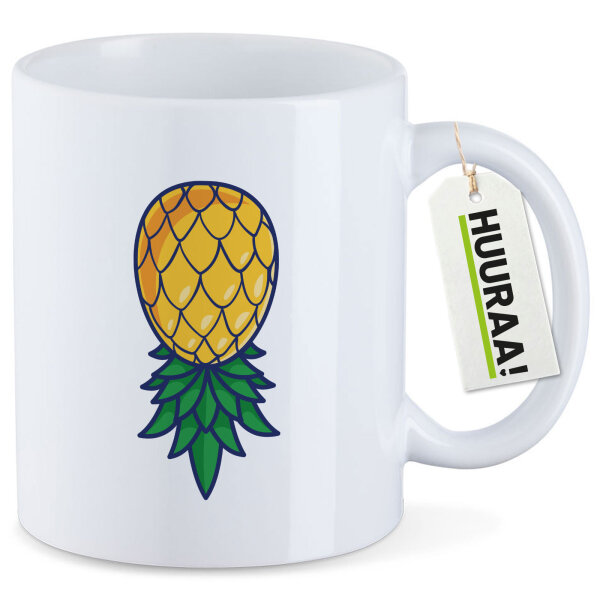 Kaffeetasse Ananas Comic 330ml