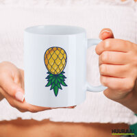 Kaffeetasse Ananas Comic 330ml