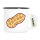 Emaille Tasse Erdnuss Comic 300ml Vintage Emaille Becher