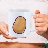 Kaffeetasse Kartoffel Comic 330ml