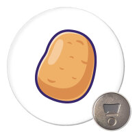 Magnet Kartoffel Comic 59mm Kühlschrankmagnet