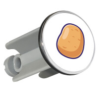 Waschbeckenstöpsel Kartoffel Comic 4cm