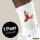 Unisex Socken Papagei Ara Comic Größe 37/46 White Motiv Tennissocken