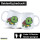 Kaffeetasse Baby Schildkröte Comic 330ml