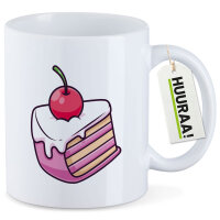 Kaffeetasse Kuchen Torte 330ml