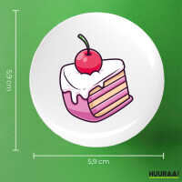 Button Kuchen Torte rund