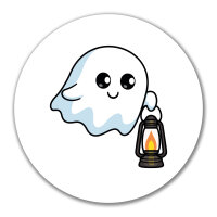 Aufkleber Geist Comic 10cm