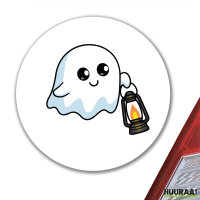 Aufkleber Geist Comic 10cm