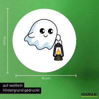 Aufkleber Geist Comic 10cm
