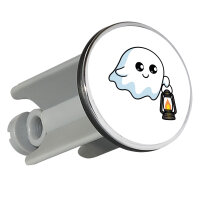 Waschbeckenstöpsel Geist Comic 4cm Abflussstopfen