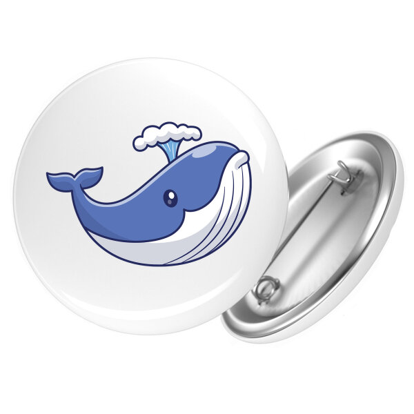 Button Blauwal Comic