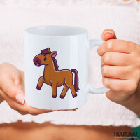 Kaffeetasse Pferd Comic 330ml