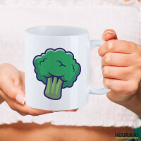 Kaffeetasse Brokkoli Comic 330ml