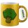 Glitzertasse Brokkoli Comic 330ml