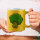 Glitzertasse Brokkoli Comic 330ml