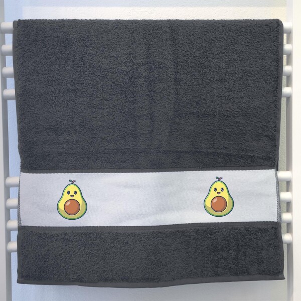 Handtuch Avocado Comic 50x100cm