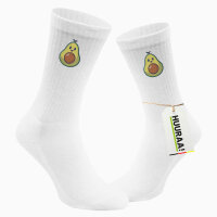 Unisex Socken Avocado Comic Baumwolle