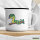 Emaille Tasse Schlange Comic 300ml Vintage