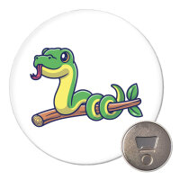 Magnet Schlange Comic 59mm Kühlschrankmagnet