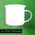 Emaille Tasse Lama Comic 300ml Vintage