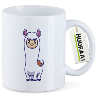 Kaffeetasse Lama Comic 330ml