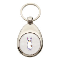 Schlüsselanhänger Lama Comic