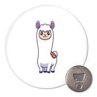 Magnet Lama Comic 59mm Kühlschrankmagnet...