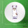 Button Lama Comic rund
