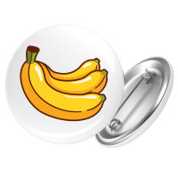 Button Banane Comic rund