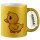 Glitzertasse Küken Comic 330ml