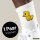 Unisex Socken Küken Comic Größe 37/46 White Motiv Tennissocken